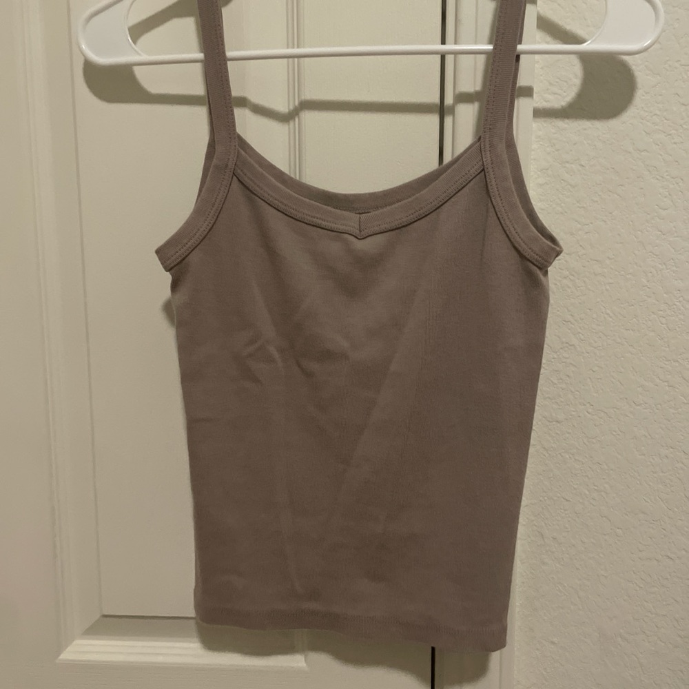 Brandy Melville Taupe Camisole